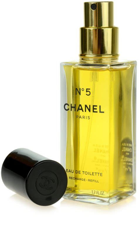 chanel n 5 eau de toilette recharge|chanel no 5 toilette spray.